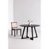 GODENZA DINING TABLE ROUND BLACK ASH by Moes Home