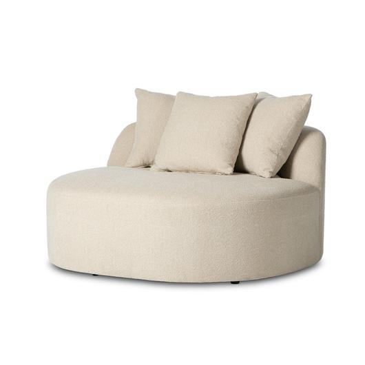 Micah Chaise In Oland Linen by Four Hands