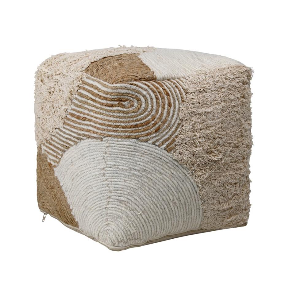 Denali Pouf by Curated Collections