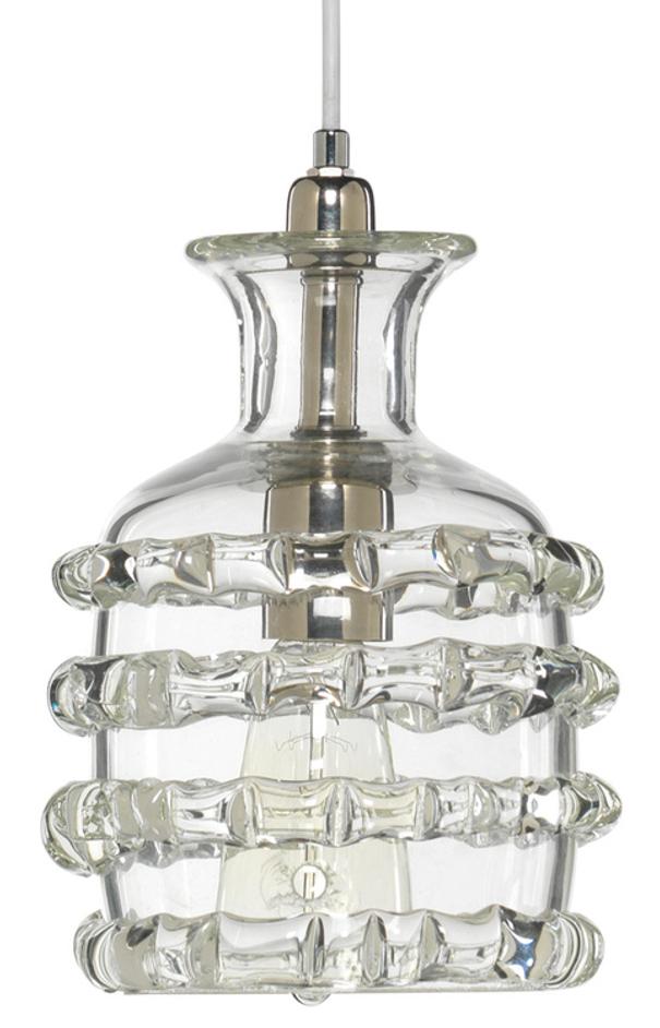 Ribbon 1-Light Glass Pendant by Jamie Young