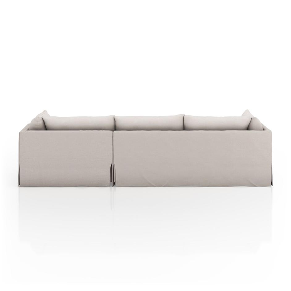 Habitat 2Pc Raf Sectional In 115'' In Moon by FOUR HANDS