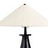 Innes Tapered Shade Table Lamp In Mtt Black by FOUR HANDS