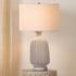 Frosted Glass Table Lamp, Grey by Jamie Young