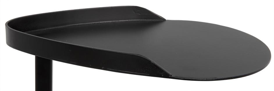 Golem Side Table, Black Steel by Noir Furniture