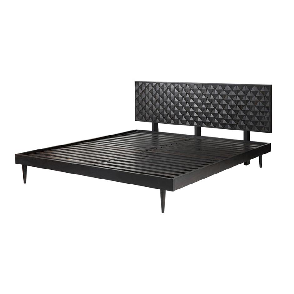 Pablo King Bed Black by Moes Home