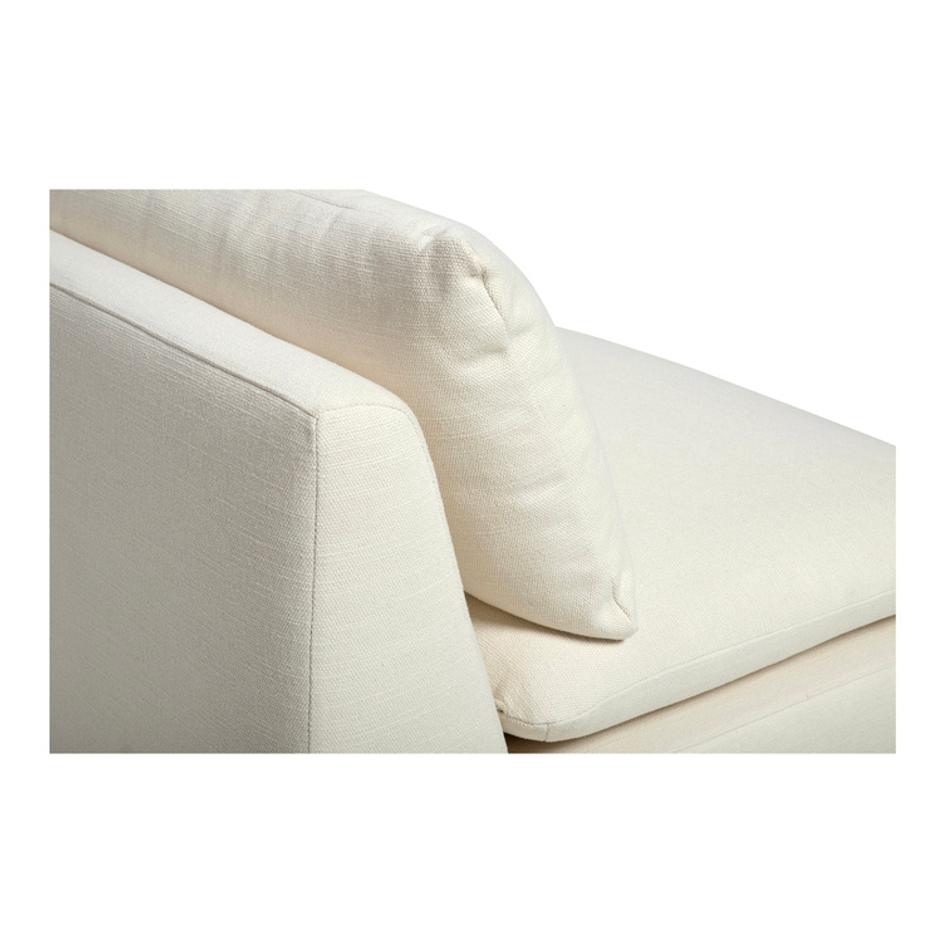Estelle Lounge Chair Cream by Moes Home