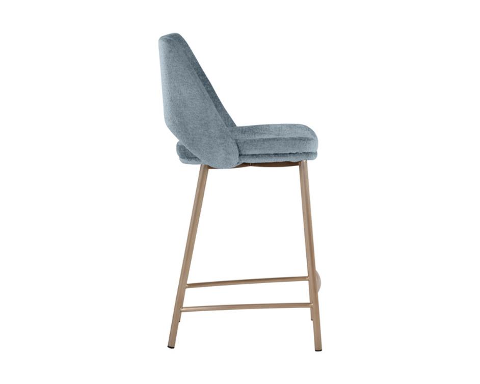 RADELLA COUNTER STOOL - BERGEN FRENCH BLUE by Sunpan