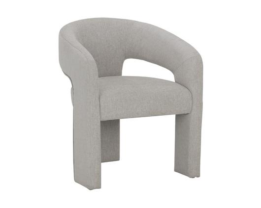 ISIDORE DINING ARMCHAIR - ERNST SANDSTONE by Sunpan