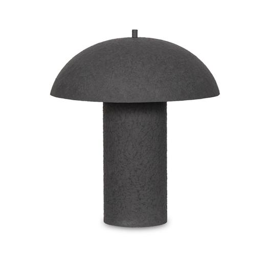 Santorini Table Lamp - Matte Black Plaster by Four Hands
