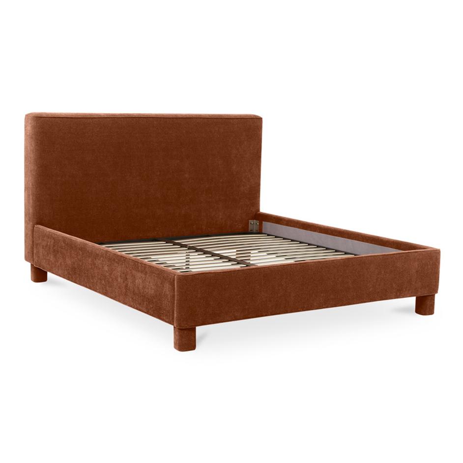 Ichigo King Bed Deep Orange by Moes Home