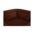 Amelia Corner Chair Chestnut by Moes Home