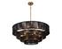 LUMINA CHANDELIER - BLACK JUTE by Sunpan