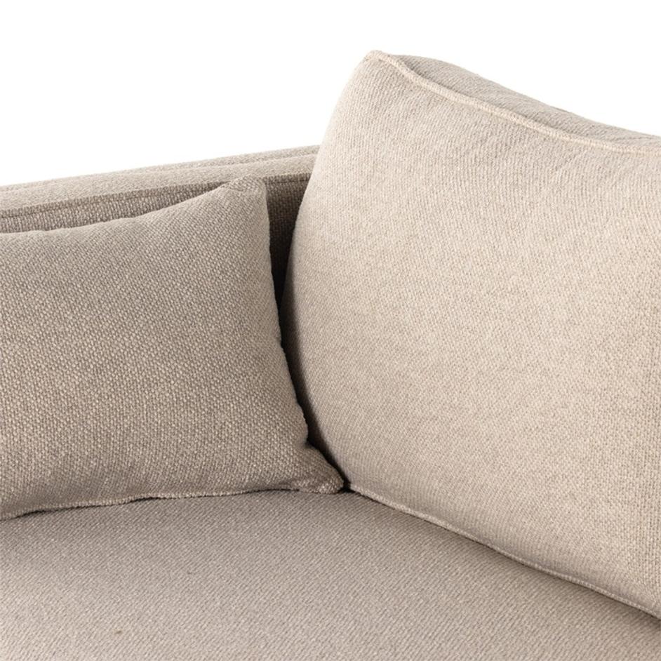 Lawrence 2-Piece Sectional W/ Chaise - Nova Taupe by Four Hands