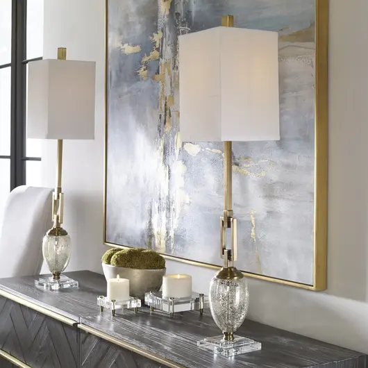 Copeland Mercury Glass Buffet Lamp by Uttermost