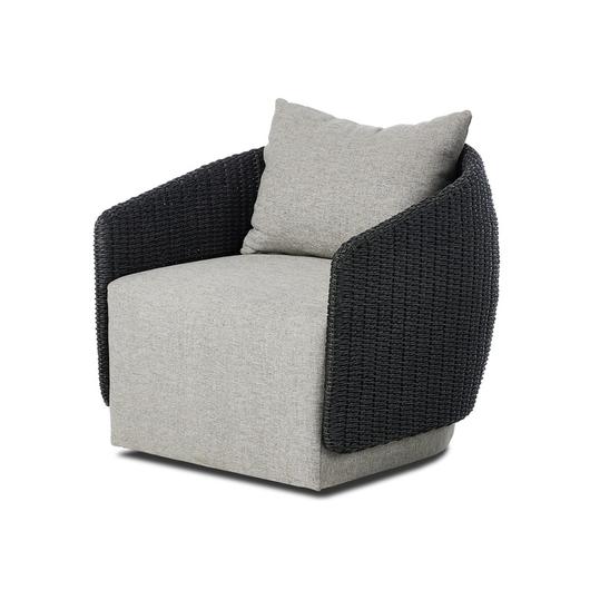 Maven Outdoor Swivel Chair - Alessi Slate by Four Hands