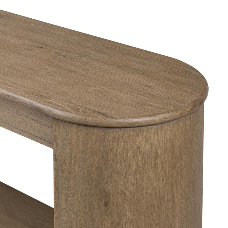 Farrow Console Table - Drifted Oak Veneer by Four Hands