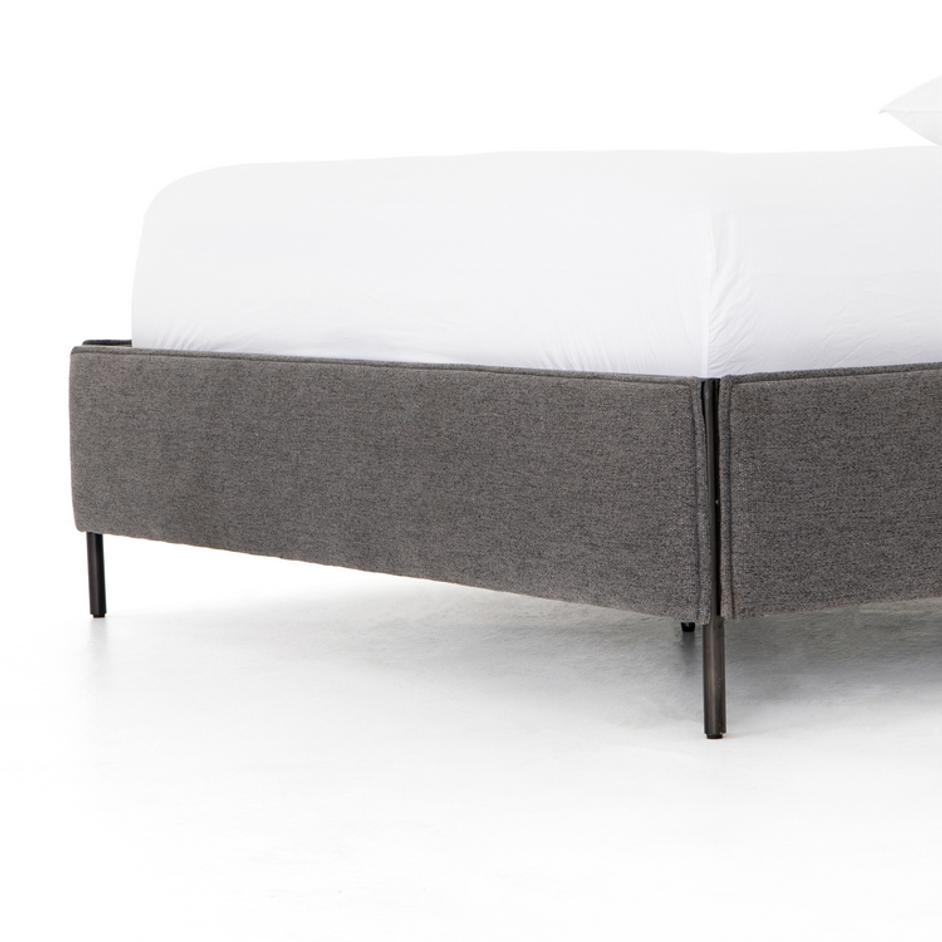 Leigh Bed In San Remo Ash In Queen by FOUR HANDS