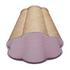 Scalloped Raffia Lamp Shade, Small by Jamie Young