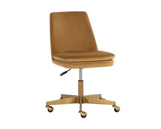 BERGET OFFICE CHAIR - GOLD SKY by Sunpan
