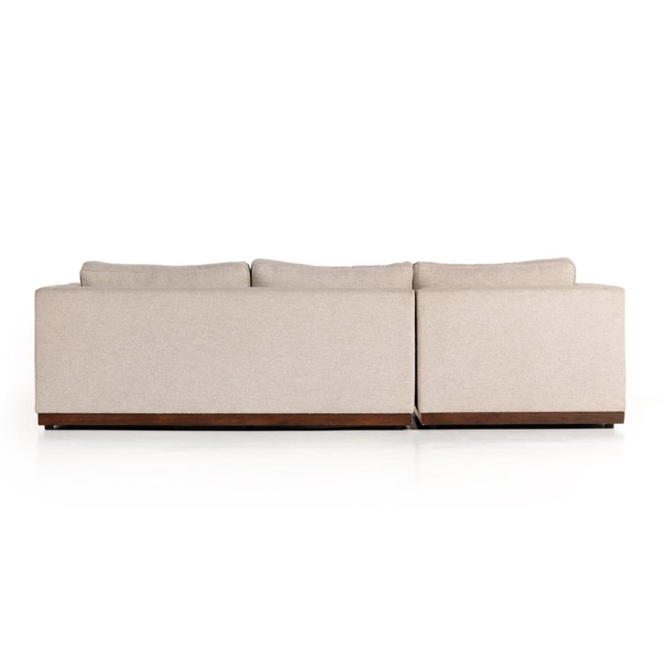 Lawrence 2-Piece Sectional W/ Chaise - Nova Taupe by Four Hands