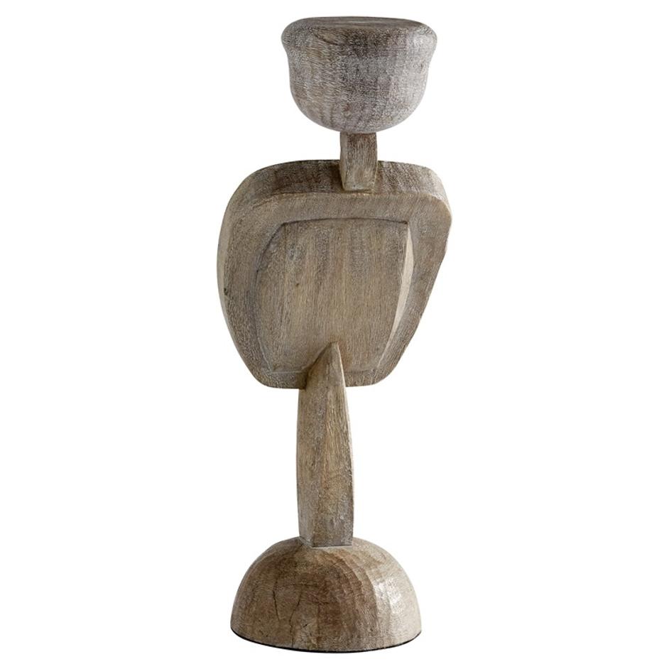 Chakra Sculpture | Weathered Grey - Small by Cyan Design