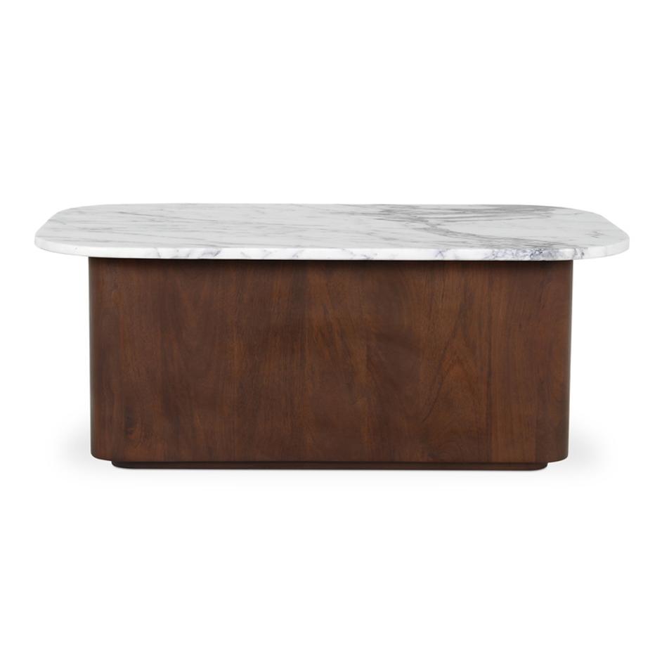 Dash Coffee Table White Calcatta Marble by Moes Home