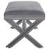 Espey Performance Velvet Bench In Gray by Modway Furniture