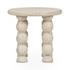 Adir Solid Wood Round End Table by Classic Home