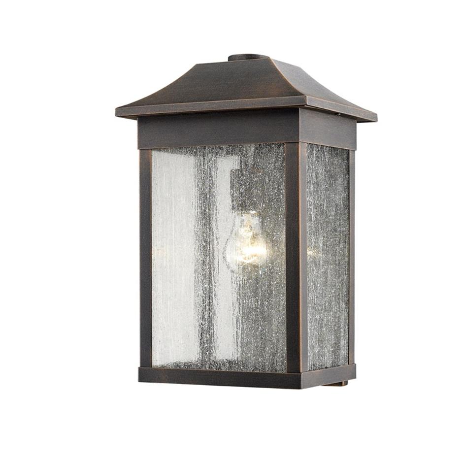 Morgan SC13102RU Outdoor Wall Light in Rust by Artcraft