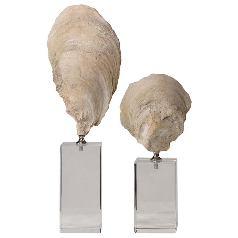 Oyster Shell Sculptures by Uttermost