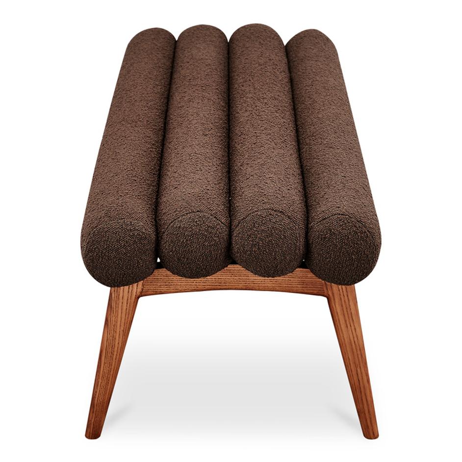 Arlo Bench Deep Brown by Moes Home