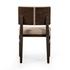 Carlo Dining Chair In Alcala Fawn And Dark Oak And Dark Oak Veneer by Four Hands