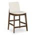 Deco Counter Stool White PVC by Moes Home