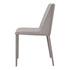 NORA FABRIC DINING CHAIR LIGHT GREY-M2 by Moes Home