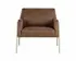 Cybil Lounge Chair - Vintage Caramel Leather by Sunpan