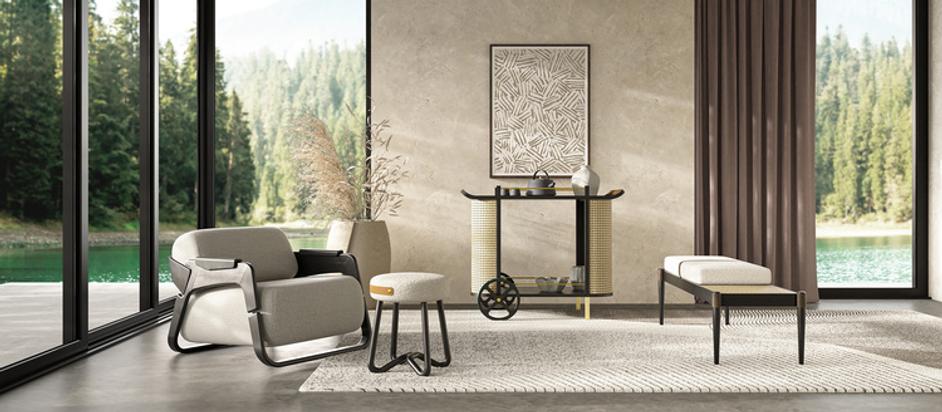 Hermes Accent Chair by Urbia Imports