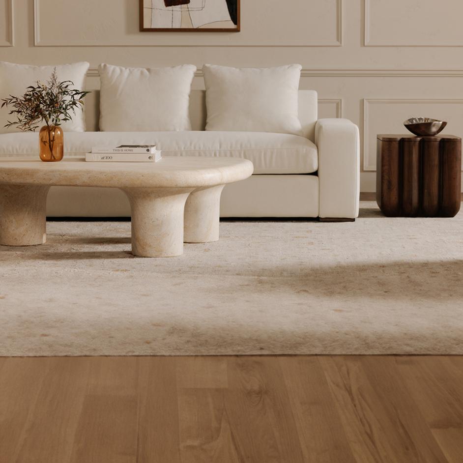 Thomas Left Sectional Ivory by Moes Home