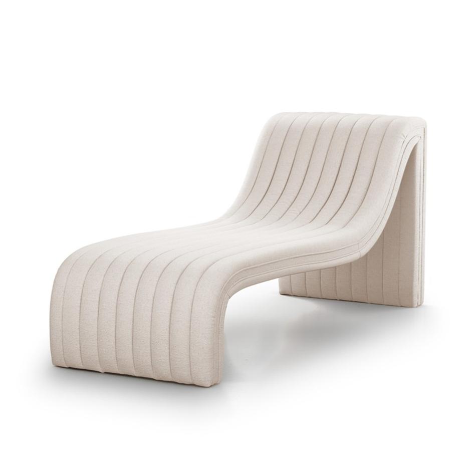 Augustine Chaise Lounge - Dover Crescent by Four Hands