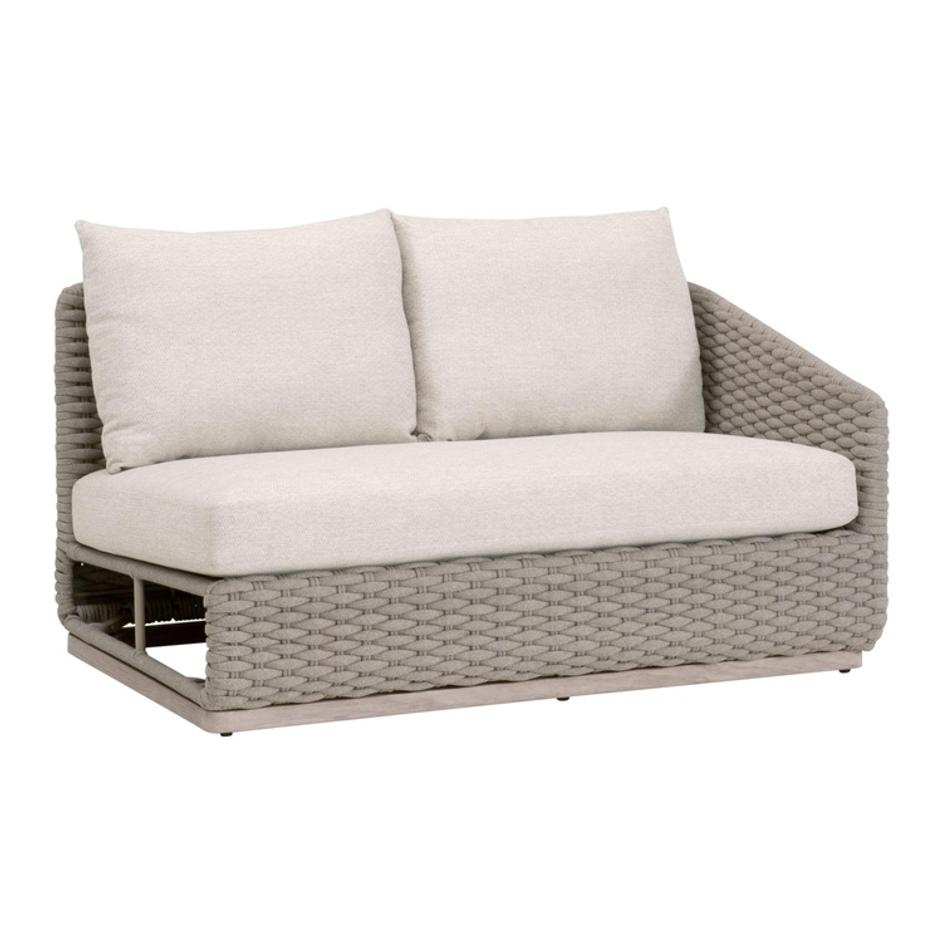 Caspian Outdoor Modular Right Facing 1-Arm Sofa by Essentials For Living