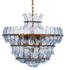 Arcade 10-Light Blown Glass Chandelier, Blue by Jamie Young