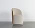 CAVOLI SWIVEL DINING CHAIR - MEG TAUPE / MEG GOLD by Sunpan