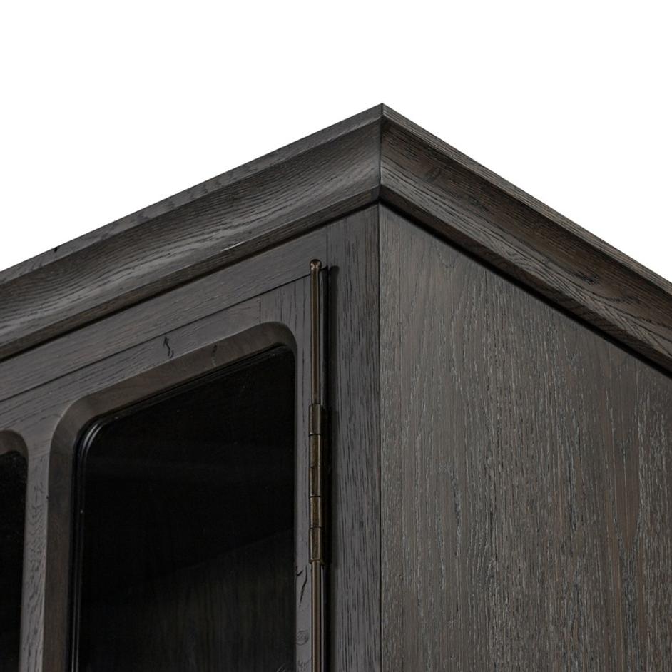 Dawes Cabinet - Smoked Black Oak by Four Hands