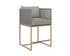 CRETE COUNTER STOOL - NATURAL - PALAZZO TAUPE by Sunpan