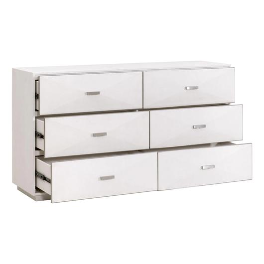 Wynn Shagreen 6-Drawer Double Dresser by Essentials For Living
