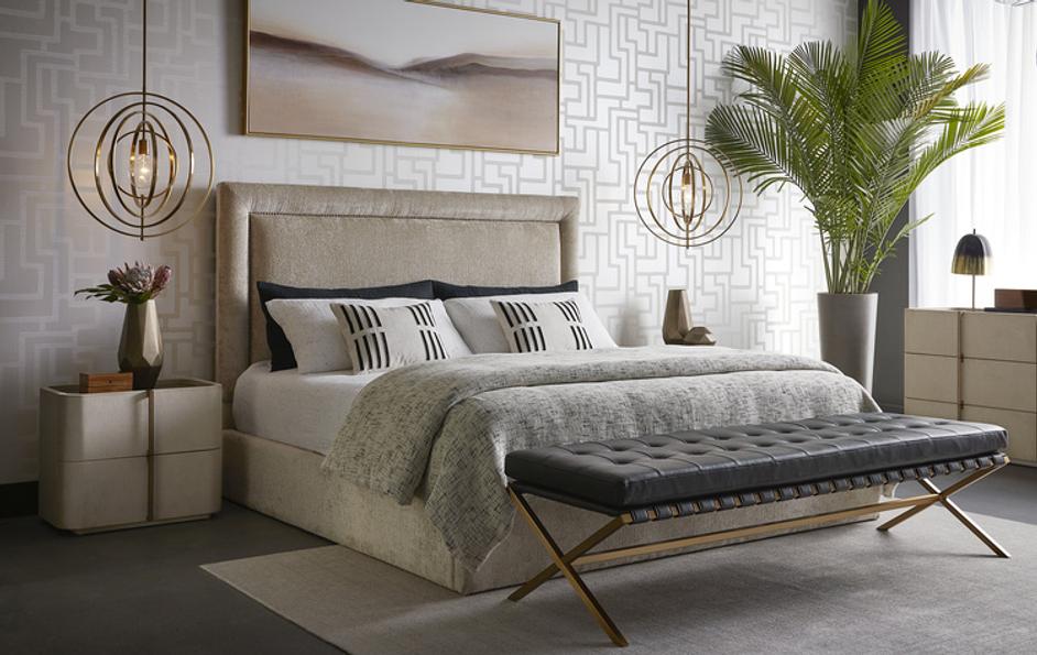 DESERT SANDS - 72" X 30" - GOLD FLOATER FRAME by Sunpan