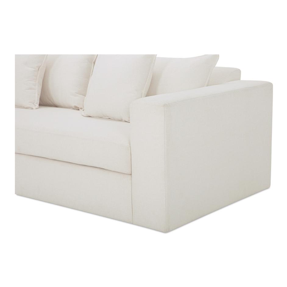 Kiran Sleeper Sofa White by Moes Home