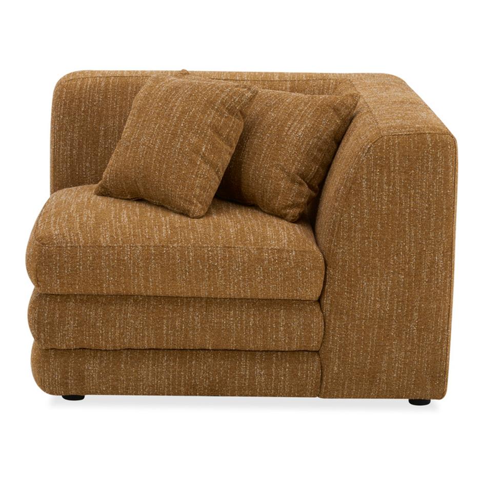 Lowtide Corner Chair Amber Glow by Moes Home