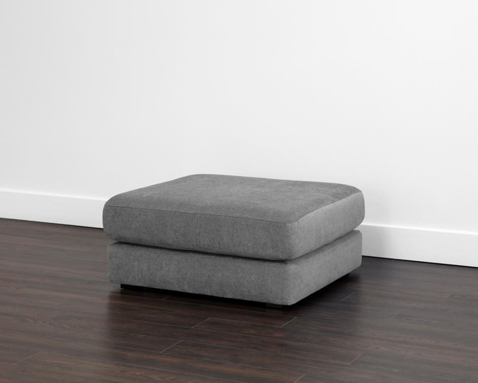 HARMONY MODULAR - OTTOMAN - DANNY DARK GREY by Sunpan
