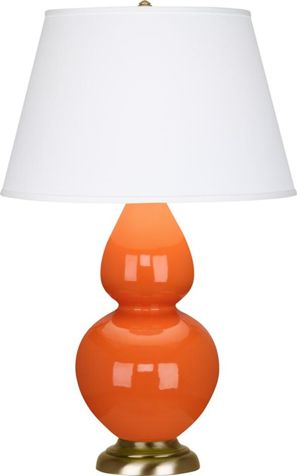 Pumpkin Double Gourd Table Lamp by Robert Abbey