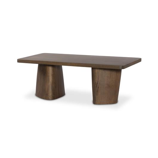 Myla Coffee Table In Aged Brown by FOUR HANDS